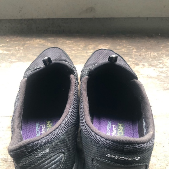 Skechers 22823 Womens Gratis Strolling Black Casual Shoes Sneakers Size 10 - Picture 11 of 11